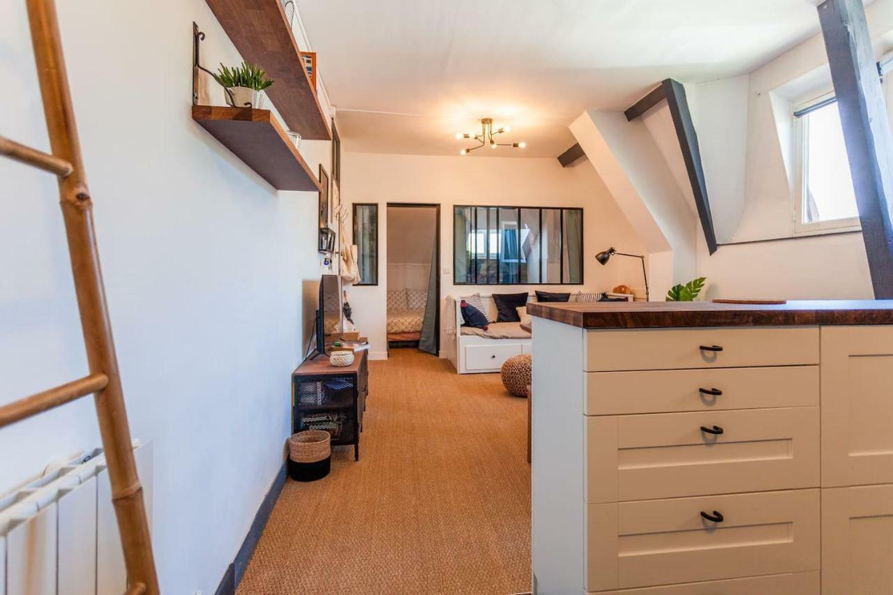 Greeter-Bel Appartement Au Pied Des Falaises D'Étretat Exteriör bild